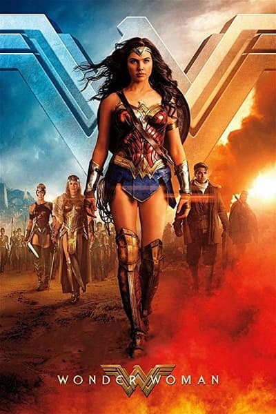 Download Wonder Woman (2017) (Hindi+ English) Dual Audio BluRay ESub  HD Full Movie 480p, 720p, 1080p