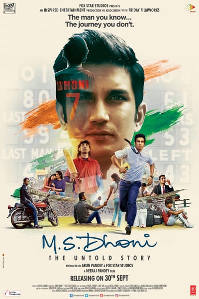 Download M.S. Dhoni The Untold Story (2016) Bollywood Hindi Full Movie BluRay HD 480p, 720p, 1080p