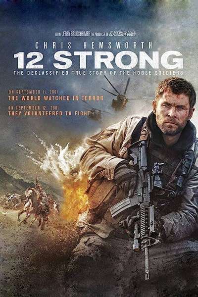 Download 12 Strong (2018) {Hindi + English} Dual Audio Full Movie BluRay HD ESub 480p, 720p, 1080p