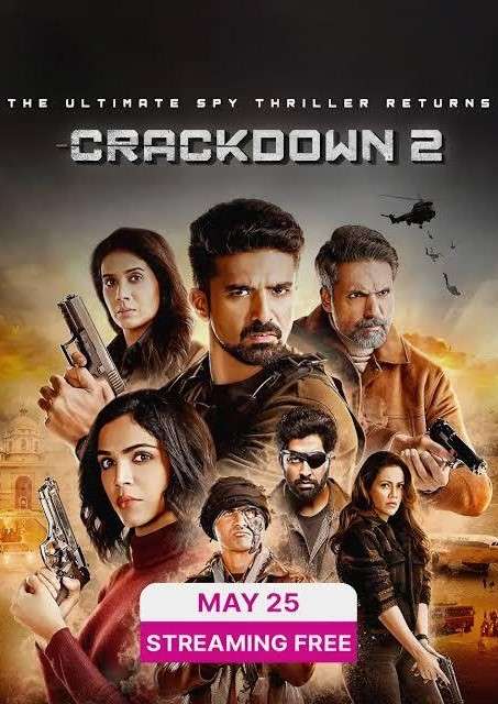 Download Crackdown Season 02 (2023) Hindi Web Series HEVC ESub