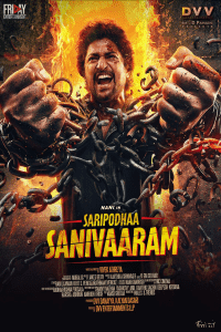 Download Saripodhaa Sanivaaram (Suryas Saturday) (2024) (Hindi + Telugu) Dual Audio UnCut Movie HD ESub 480p, 720p, 1080p