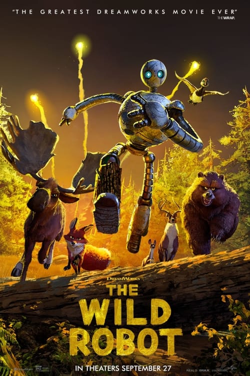 Download The Wild Robot (2024) (Hindi (Clear) + English) Dual Audio Animated Movie HD ESub 480p, 720p, 1080p